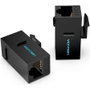 Vention Acoplador RJ45 Cat6 UTP IPGB0 Negro